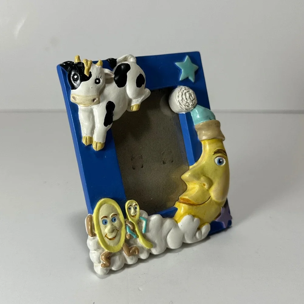 The Weston Gallery Hey Diddle Diddle Cow Jumped Over Moon Resin Photo Frame 7420
